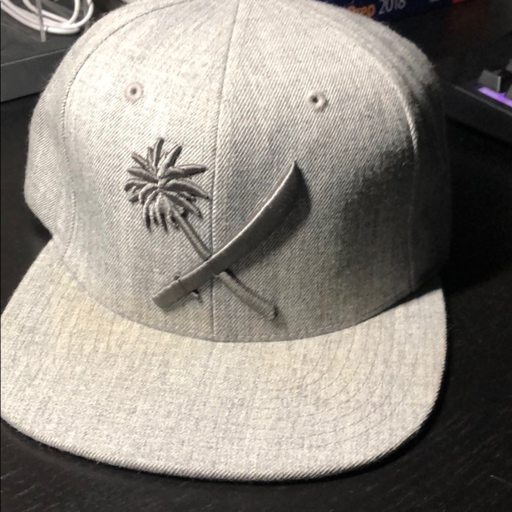 Us Versus Them Grey Snapback Hat